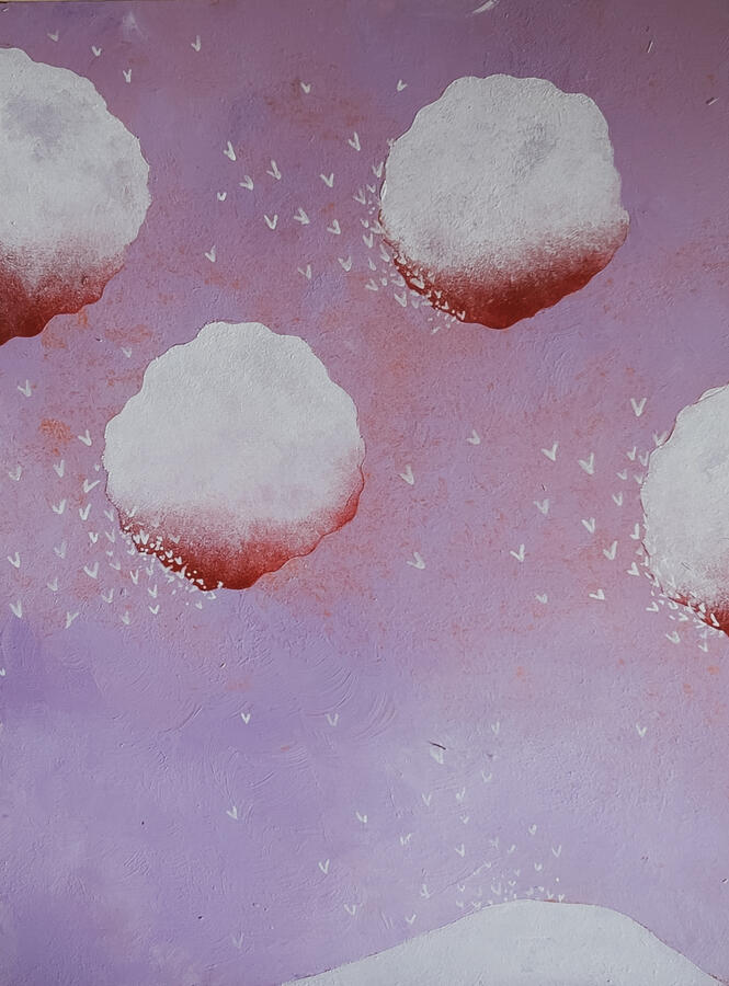 Anime inseguono sogni / Souls chasing dreams · 23.5×31 cm